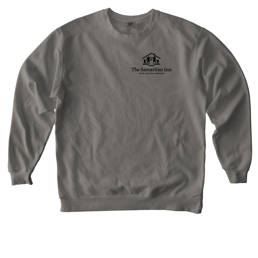 Samaritan Inn Transformation is Beautiful&nbsp;, a Grey Comfort Colors Crewneck Sweatshirt