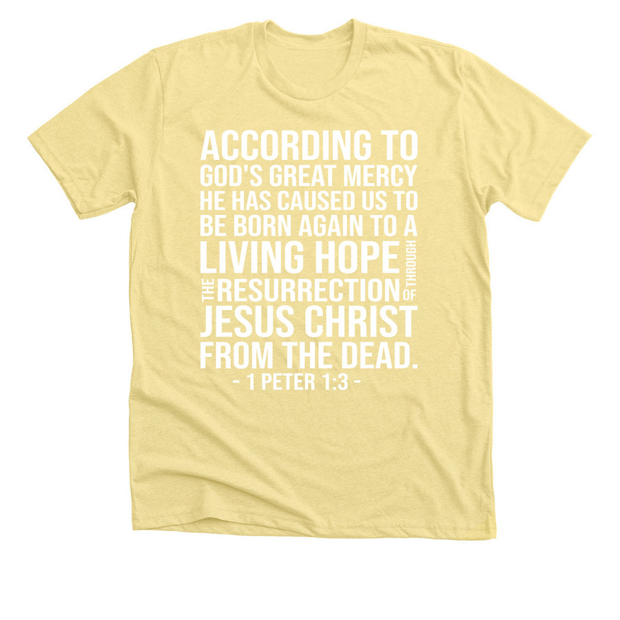 House Augustine Gear, a Heather Yellow Gold Premium Unisex Tee