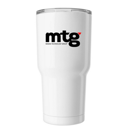 To Sip, a White Insulated Tumbler