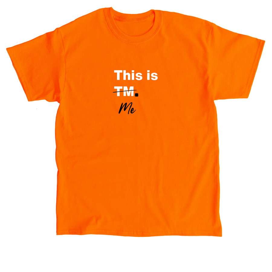 This is Me | Transverse Myelitis, a Orange Classic Unisex Tee