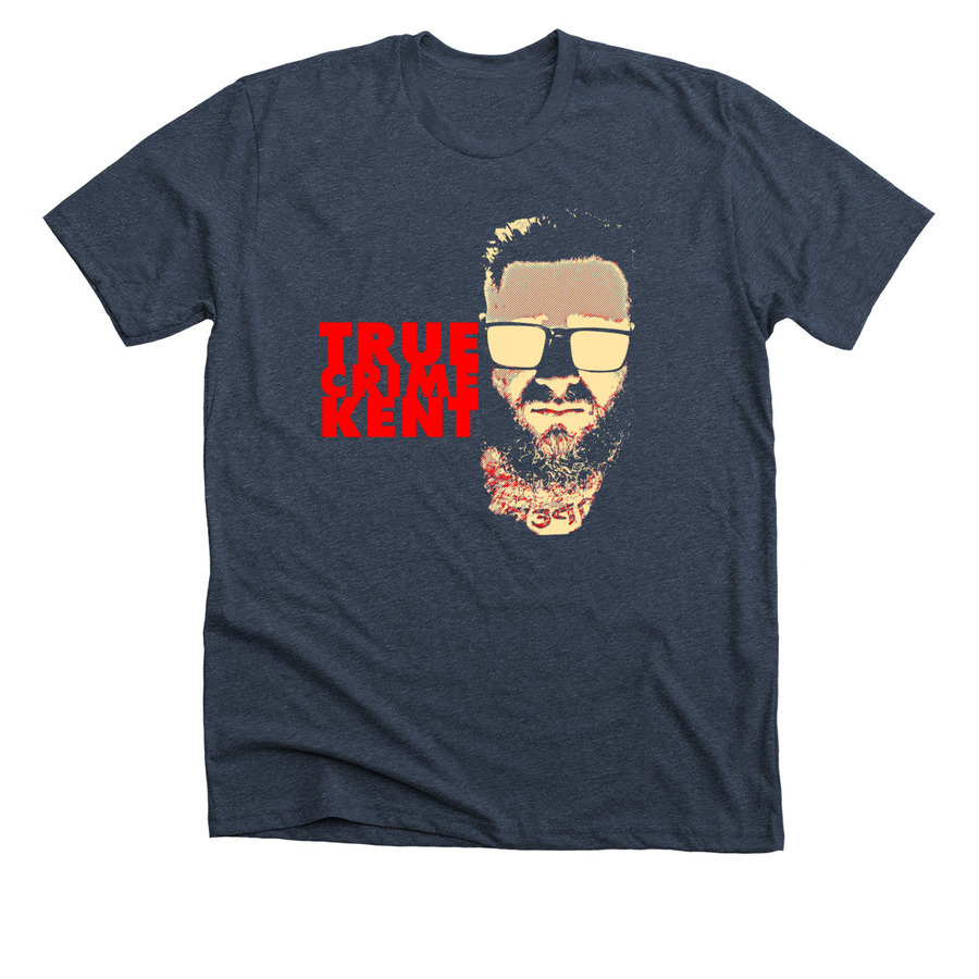 Cover Art Tee&nbsp;, a Heather Midnight Navy Premium Unisex Tee