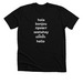HELLO, a Solid Black Blend Premium Unisex Tee
