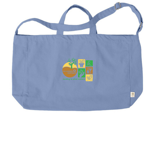 New Community Outreach, a Elemental Blue Reclaimist G2G Tote Bag