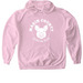 Shirts and Sweatshirts - white logo, a Light Pink Gildan Softstyle Pullover Hoodie