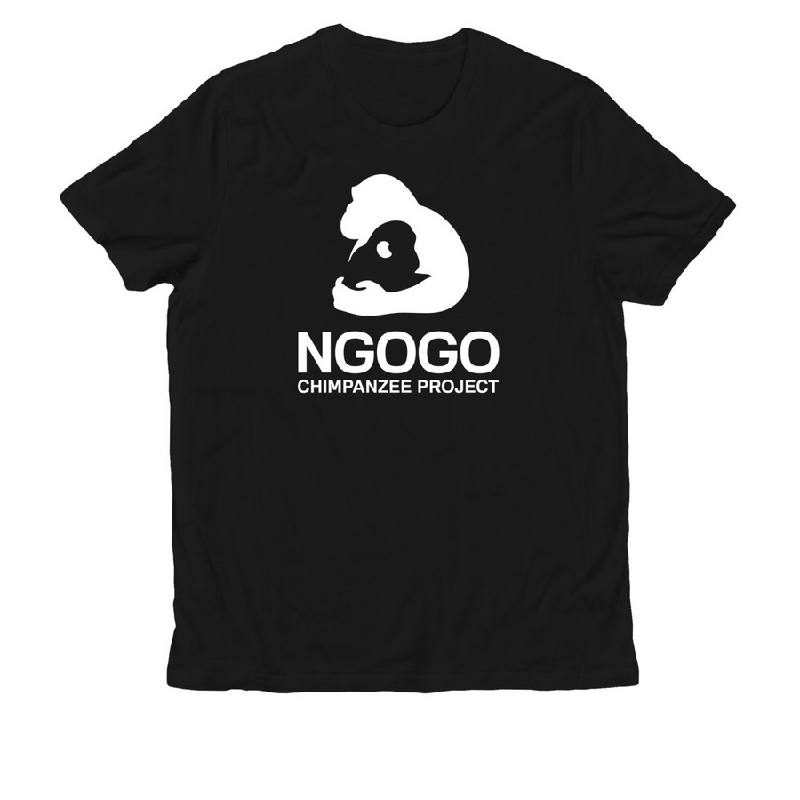 Ngogo Chimpanzee Project | RIP Pork Pie Gear, a Deep Black Allmade Organic Cotton Unisex Tee