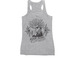 For the Birds, a Athletic Heather Women's Racerback
