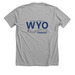 WYO Parent Merchandise, a Athletic Heather Premium Unisex Tee (back-view)