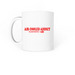 Air Cooled Addict Coffee Mugs, a White Coffee Mug (back-view)