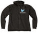 Women's Hoodie Options, a Deep Black Allmade Women?s Organic CVC Zip-Up Hoodie