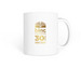 30th Anniversary Mug: Book People Helping BP, a White Coffee Mug