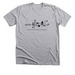 Big logo black, a Athletic Heather Premium Unisex Tee