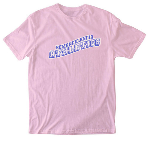 Athletics Dept., a Light Pink Softstyle Cotton Tee