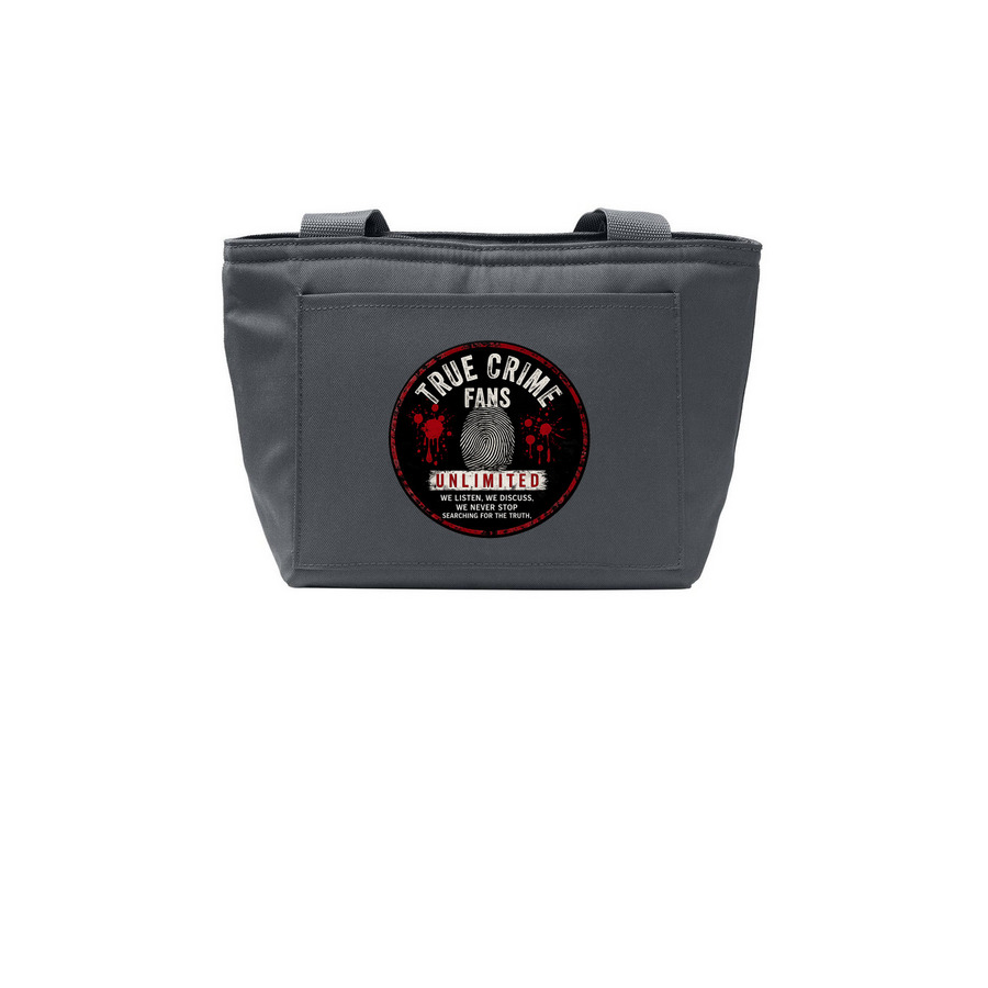 TCFU Insulated Lunch Tote, a Grey Steel Insulated Lunch Tote