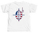LIMITED EDITION - 4TH OF JULY MERCH, a White Comfort Colors Unisex Tee (back-view)