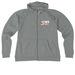 SAA Zip Ups, a Aluminum Grey Heather Allmade Women?s Organic CVC Zip-Up Hoodie