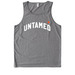 UNTAMED, a Aluminum Grey Allmade Eco Triblend Tank