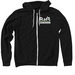 LBB Hoodies, a Black Zip Up Hoodie
