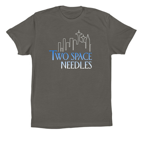 MORE WEARABLES., a Asphalt Premium Cotton Tee