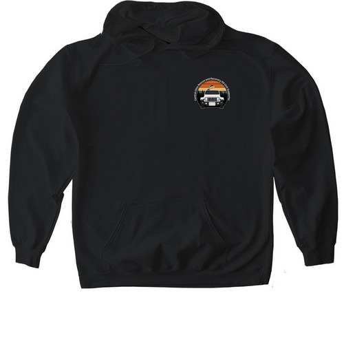 Jeep Search & Rescue K9 supporter., a Black Gildan Softstyle Pullover Hoodie