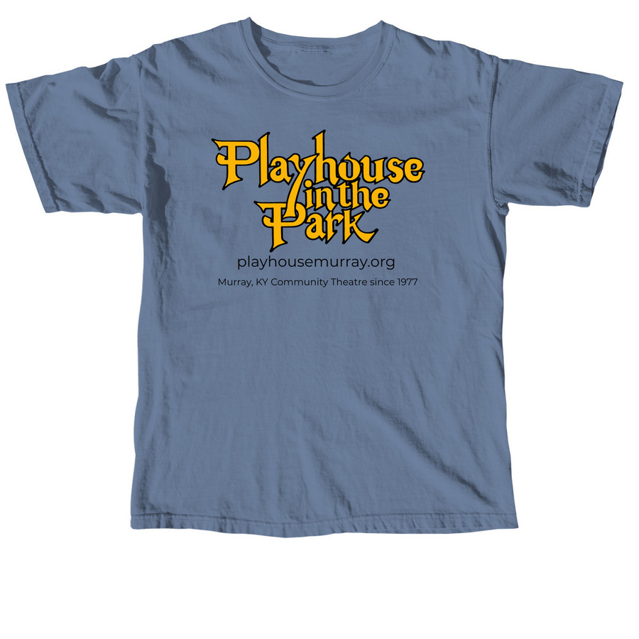 PIP logo on light colors, a Blue Jean Comfort Colors Unisex Tee