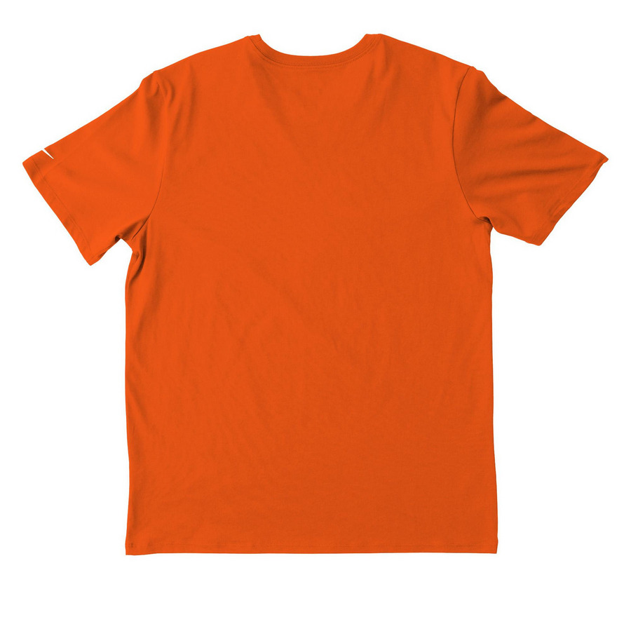 CHARM Sportswear&nbsp;, a Brilliant Orange Nike Dri-FIT Jersey Blend Performance Tee (back-view)