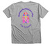 Ohio UM Clergywomen, a Athletic Heather Premium V-Neck Tee (back-view)