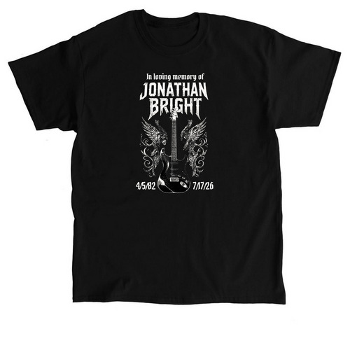 JB Memorial Tee, a Black Classic Unisex Tee