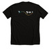 I Really Do!, a Solid Black Blend Premium Unisex Tee (back-view)