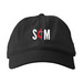 Logo Hat, a Black Printed Eco Baseball Cap