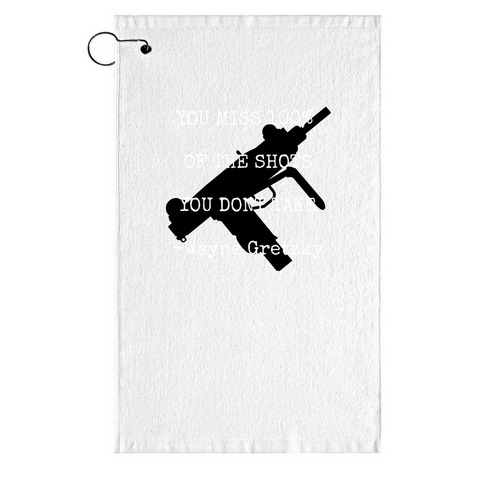 Towel, a White Golf Towel