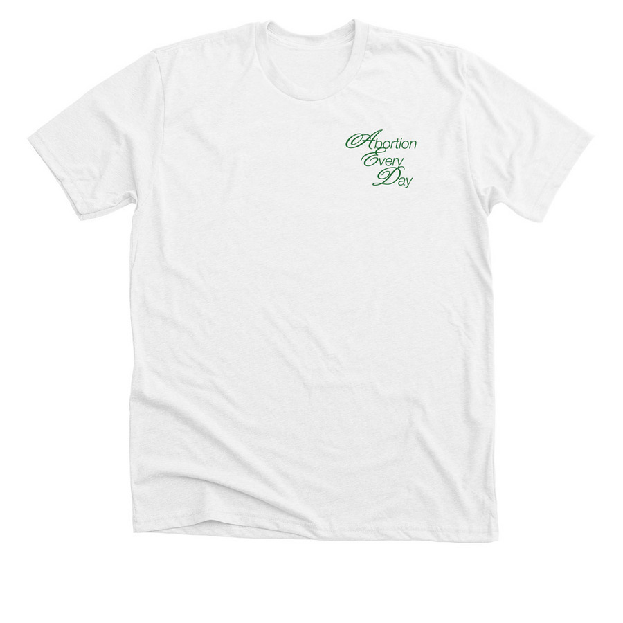 Moms Against Abortion Bans?Updated Design, a Solid White Blend Premium Unisex Tee