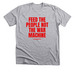 Veterans Against Fascism, a Athletic Heather Premium Unisex Tee