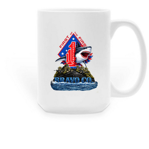 Bravo Raiders Mugs, a White Large Coffee Mug