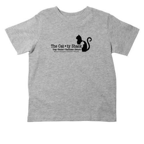 Toddler sizes, a Heather Toddler Tee