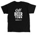 COLD BEER TOWN, a Black Classic Unisex Tee