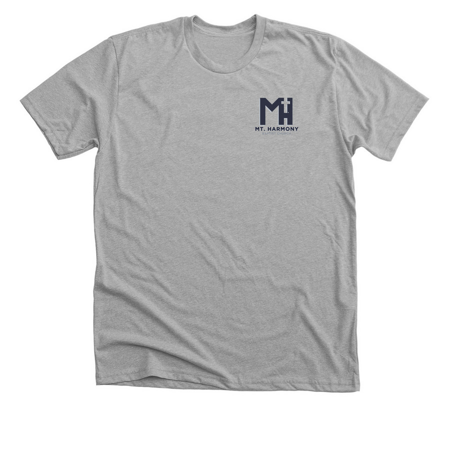 Preparing for Tomorrow, a Athletic Heather Premium Unisex Tee