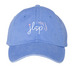 JLSP Florida Love Hat, a Periwinkle Printed Pigment Dye Baseball Cap