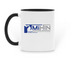 MiHIN Mug, a Black Two-Tone Ceramic Mug (back-view)