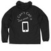 Keep a Rich Mentality&nbsp;, a Black Quarter-Zip Windbreaker (back-view)
