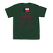 2026 Commemorative Shirt, a Forest Green Youth Unisex Tee (back-view)
