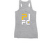 PIFC-Large Logo/Cotton, a Athletic Heather Women's Racerback