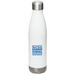 Harbor School Water Bottle, a White Stainless Steel Water Bottle