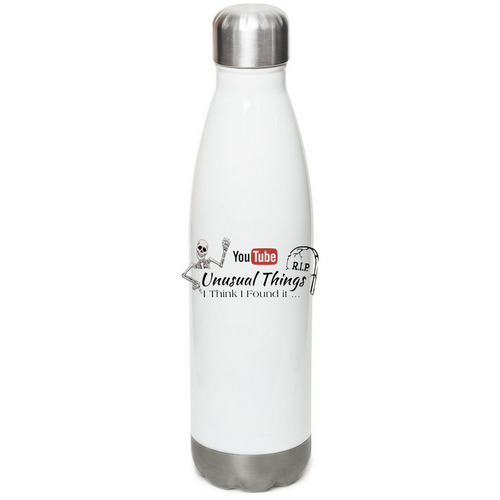 Drinks&nbsp;, a White Stainless Steel Water Bottle