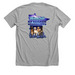 Support the Paws of MNK9SS, a Athletic Heather Premium Unisex Tee (back-view)