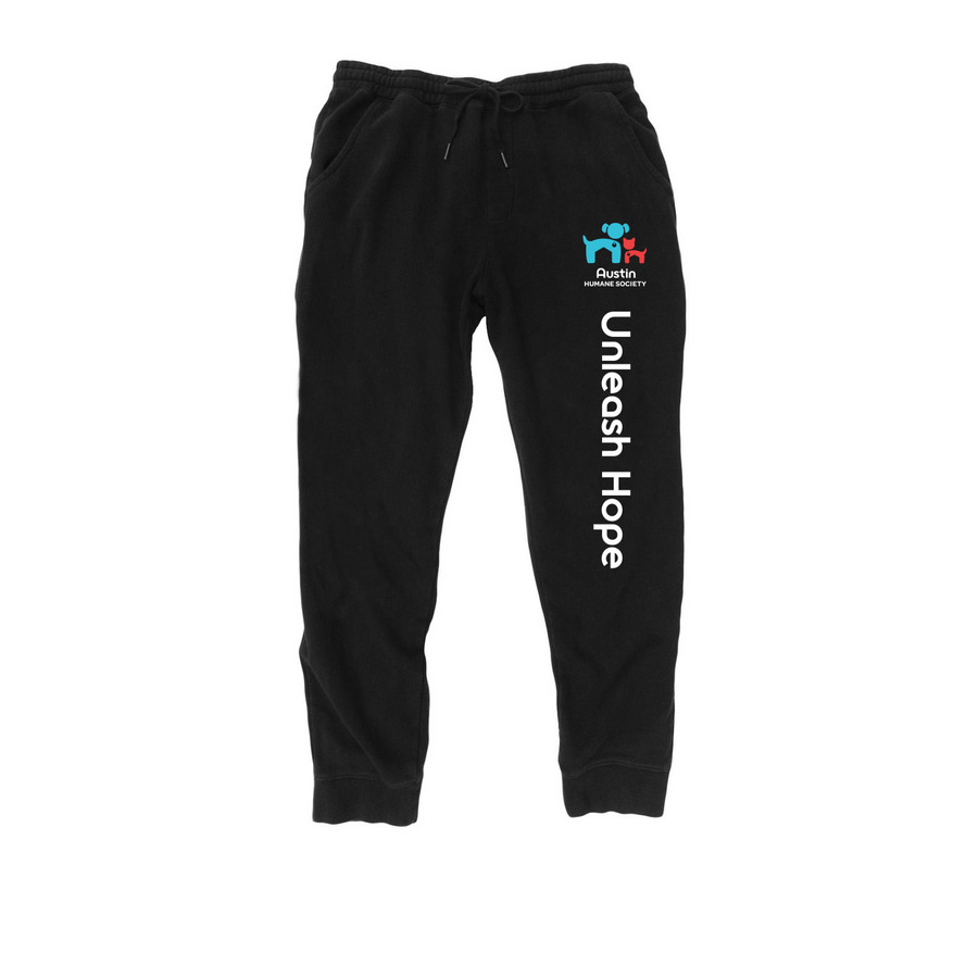 AHS Pants, a Black Midweight Fleece Joggers