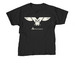 Mass Audubon Flying Owl T-Shirt, a Black Youth Unisex Tee