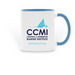 CCMI mugs - seahorse, a Light Blue Two-Tone Ceramic Mug