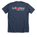 Le Bonheur: Trauma Surgery, a Heather Navy Premium Unisex Tee (back-view)