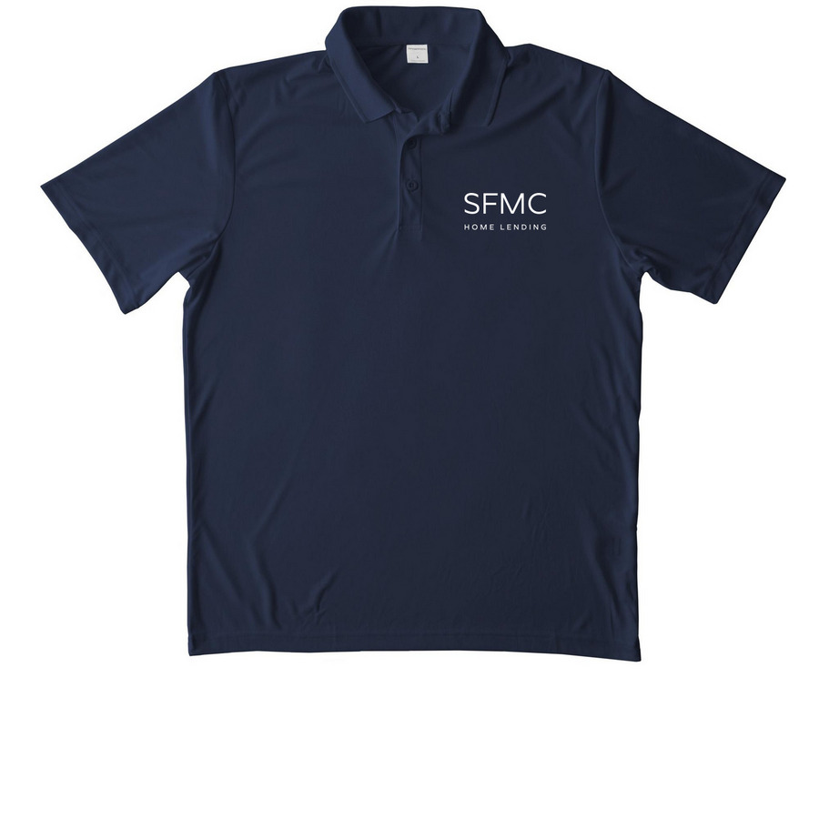 SFMC / Standard Logo Performance Wear, a True Navy Unisex Performance Polo