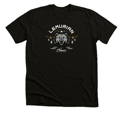 Lemurian Classic 2026, a Solid Black Blend Premium Unisex Tee